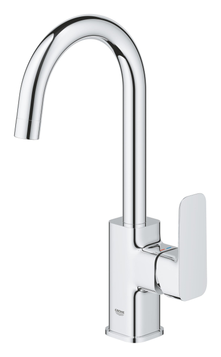Baterie lavoar Grohe 1017710000, 28 mm, 5 l/min, 0.6 bar, 35 mm, 311 mm, 140 mm, 395 mm, 1 orificii instalare, Crom [4]