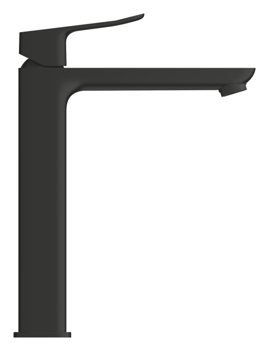 Baterie lavoar Grohe 1018922430, Dice, tip comanda monocomanda, marime xl, tip instalare pe blat, negru [2]