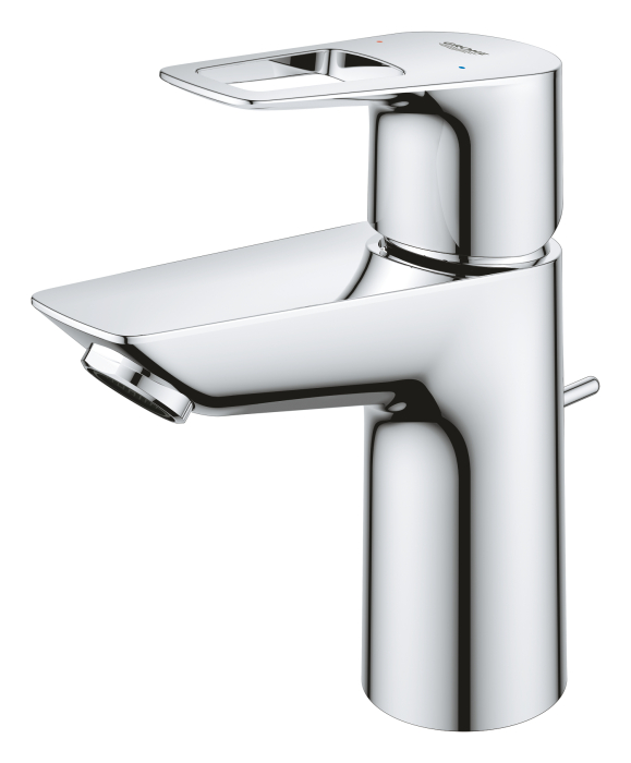 Baterie lavoar Grohe 23335001, 1 bar, 35 mm, 147 mm, 93 mm, 398 mm, 1 orificii instalare, 3/8 dimensiune racord, Crom [3]