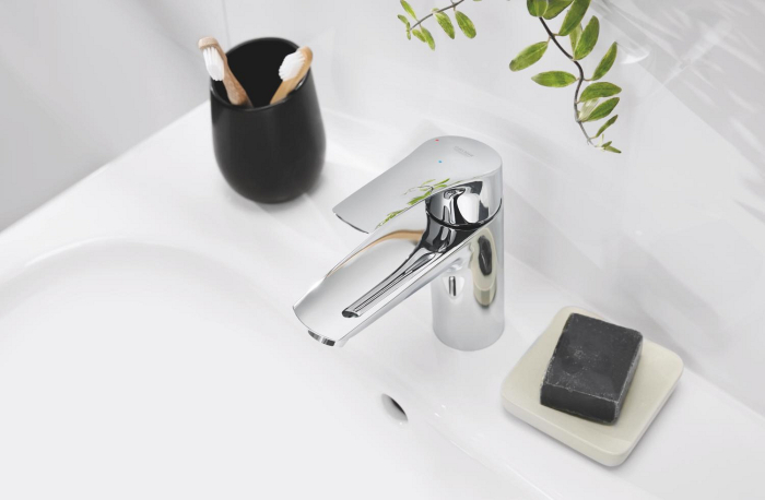 Baterie lavoar Grohe 2339530E, Eurosmart, M, 195 mm, ECO, crom [7]