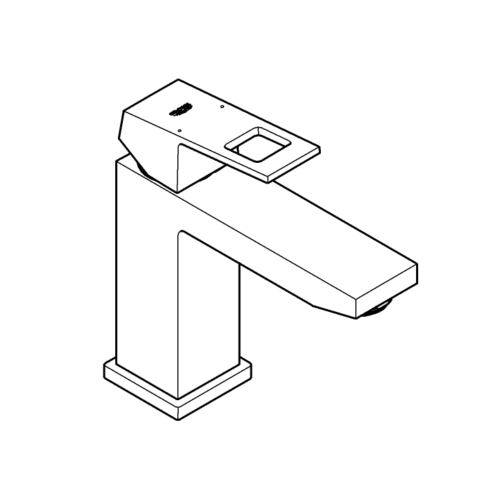Baterie lavoar Grohe 23446000, 1 bar, 35 mm, 172 mm, 133 mm, 375 mm, 1 orificii instalare, 3/8 dimensiune racord, Crom [6]