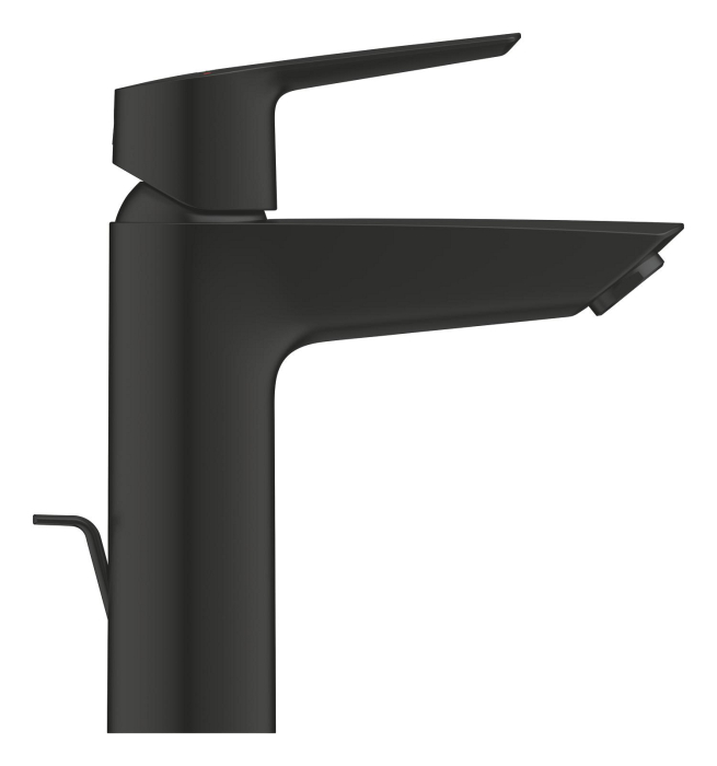 Baterie lavoar Grohe 235522432, 28 mm, 5.7 l/min, 0.6 bar, 35 mm, 192 mm, 121 mm, 365 mm, 1 orificii instalare, Negru [2]