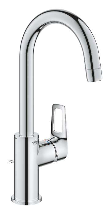 Baterie lavoar Grohe 23763001, 1 bar, 35 mm, 311 mm, 140 mm, 386 mm, 1 orificii instalare, 3/8 dimensiune racord, Crom [2]