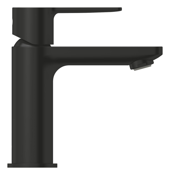 Baterie lavoar Grohe 237912431, Lineare, tip comanda monocomanda, marime m, tip instalare pe blat, pe lavoar, negru [2]