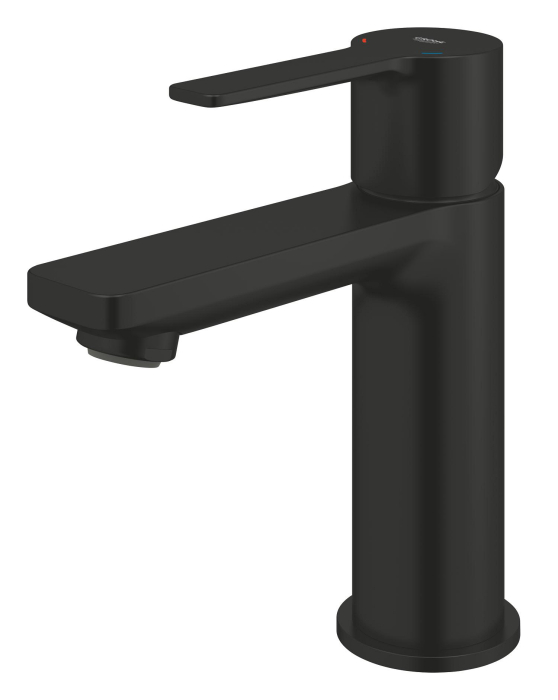 Baterie lavoar Grohe 237912431, Lineare, tip comanda monocomanda, marime m, tip instalare pe blat, pe lavoar, negru [3]