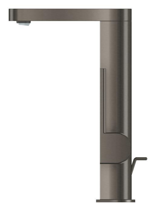 Baterie lavoar Grohe 23851AL3, Plus, 3/8'', L, 253 mm, ventil, mat, grafit [3]