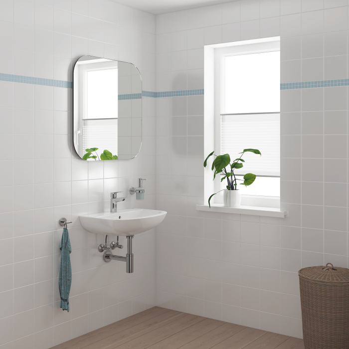 Baterie lavoar Grohe 23878001, 1 bar, 35 mm, 147 mm, 93 mm, 398 mm, 1 orificii instalare, 3/8 dimensiune racord, Crom [7]