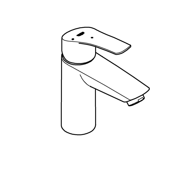 Baterie lavoar Grohe 23974003, 28 mm, 5 l/min, 0.8 bar, 35 mm, 169 mm, 109 mm, 395 mm, 1 orificii instalare, Crom [14]