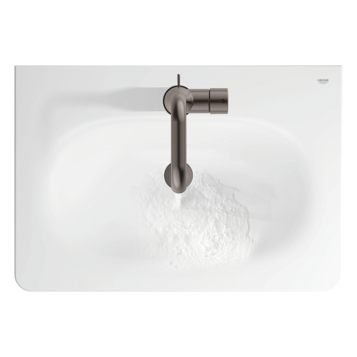Baterie lavoar Grohe 24173AL1, Essence, 3/8'', M, 193 mm, pivotanta, ventil, mat, grafit [2]