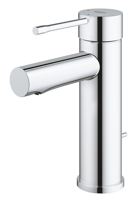 Baterie lavoar Grohe 24183001, Essence, tip comanda monocomanda, tip instalare pe lavoar, pe blat, crom [3]