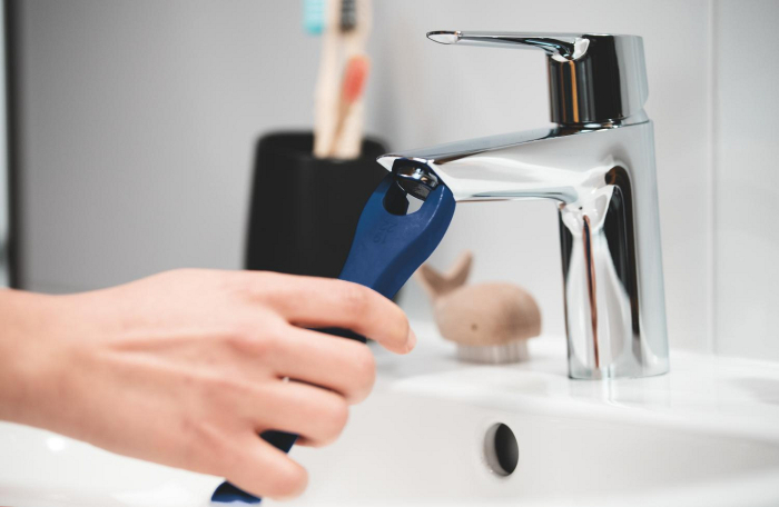 Baterie lavoar Grohe 24199001, 28 mm, 5.7 l/min, 0.8 bar, 35 mm, 147 mm, 93 mm, 395 mm, 1 orificii instalare, Crom [8]