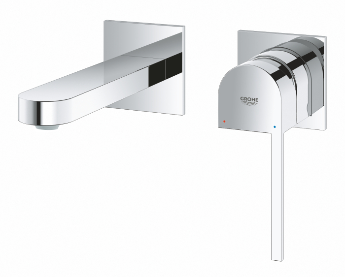 Baterie lavoar Grohe 29303003, 1 bar, 35 mm, 96 mm, 146 mm, 2 orificii instalare, 1/2 dimensiune racord, Crom [4]