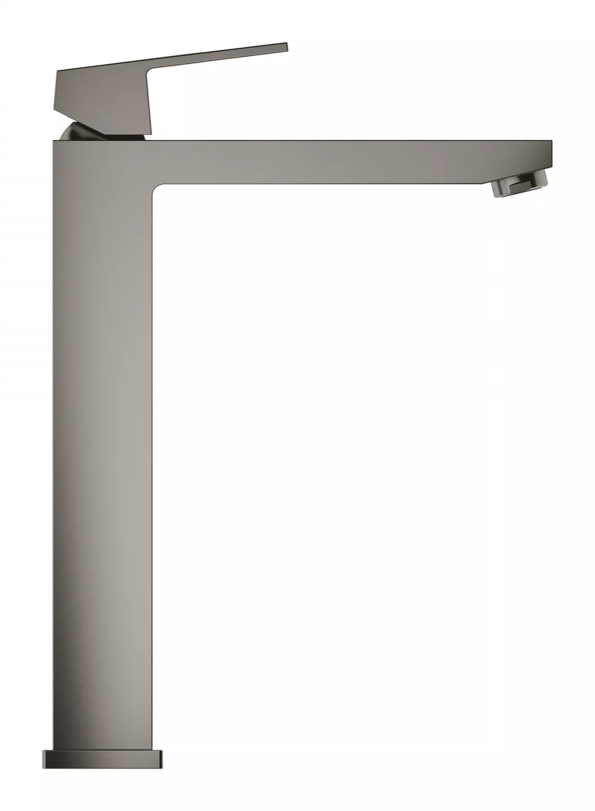 Baterie lavoar Grohe Eurocube 23406AL0, marimea XL, 3/8'', cartus ceramic, mat, grafit [3]