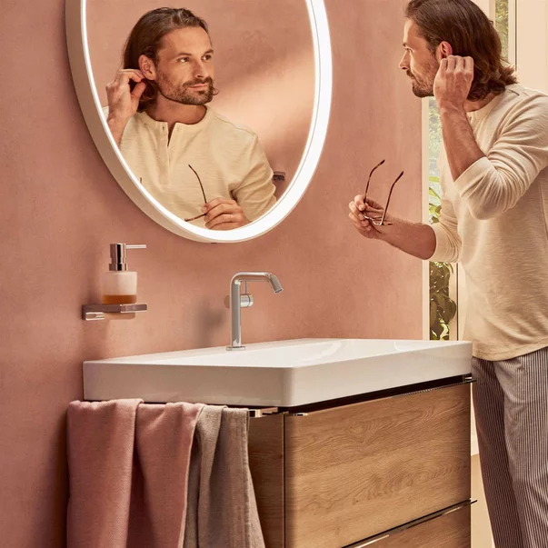 Baterie lavoar Hansgrohe Tecturis S 150 Fine CoolStart EcoSmart+ [2]