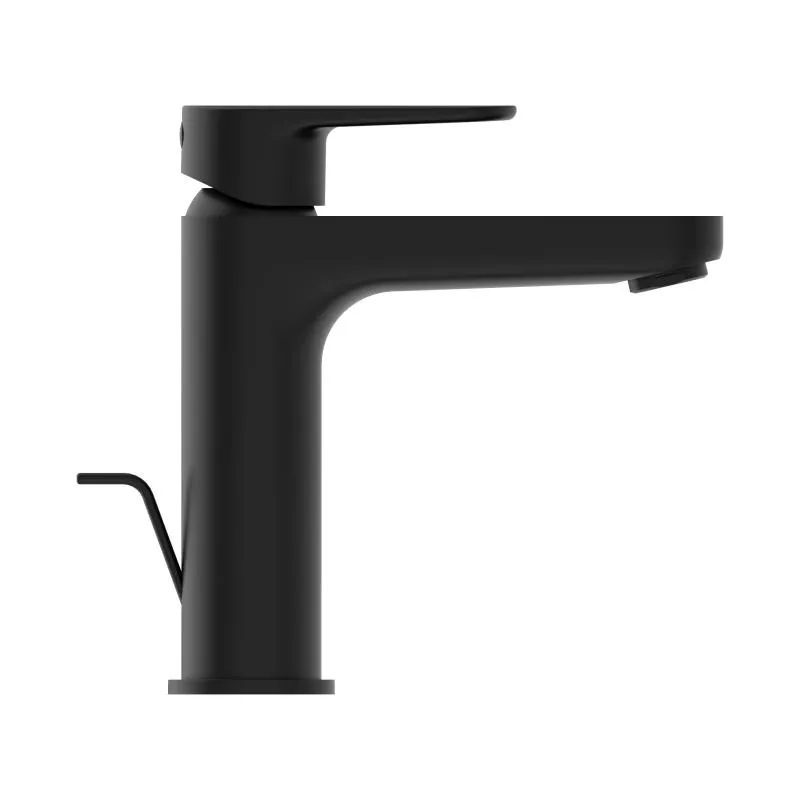 Baterie lavoar Ideal Standard Cerafine BC699XG, 3/8'', marimea M, monocomanda, cartus ceramic, ventil cu tija, mat, negru [2]
