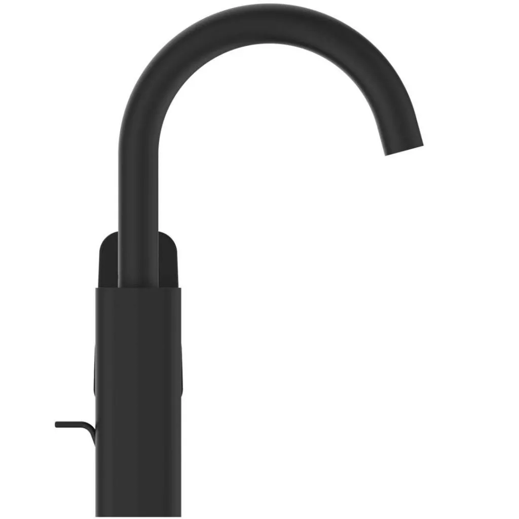 Baterie lavoar Ideal Standard CeraPlan, L, 280 mm, ventil, mat, negru, BD235XG [2]