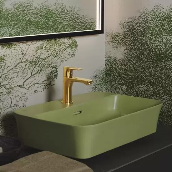 Baterie lavoar Ideal Standard Connect Air, S, 146 mm, mat, auriu, A7010A2 [7]