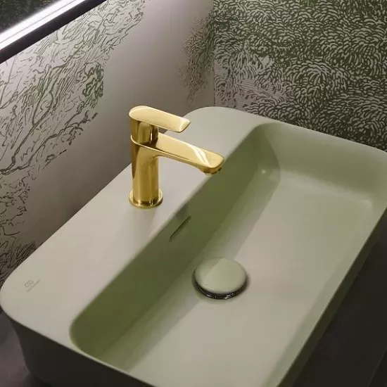 Baterie lavoar Ideal Standard Connect Air, S, 146 mm, mat, auriu, A7010A2 [6]