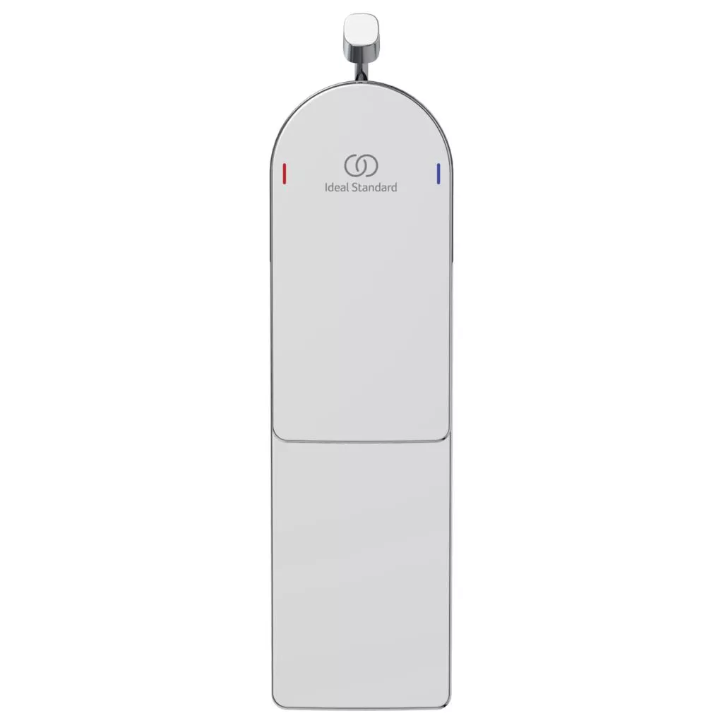 Baterie lavoar Ideal Standard Edge A7104AA, 3/8'', marimea M, monocomanda, cartus ceramic, evacuare cu tija, crom [3]