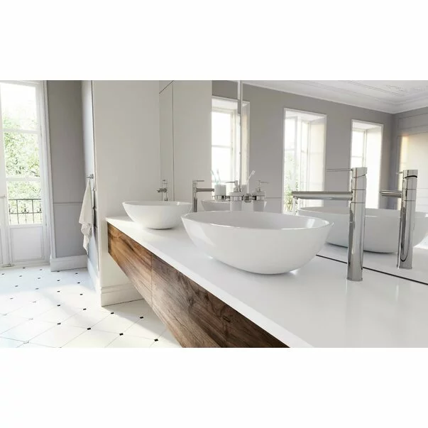 Baterie lavoar inalta Ferro Fiesta crom [3]