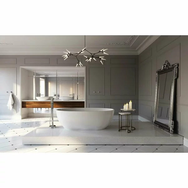 Baterie lavoar inalta Ferro Fiesta crom [4]