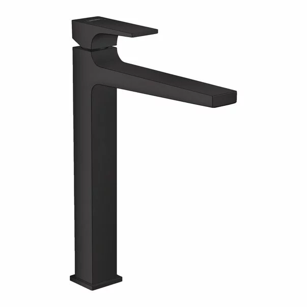 Baterie lavoar inalta Hansgrohe Metropol 260 negru mat [1]