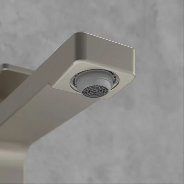 Baterie lavoar inalta Villeroy&Boch Architectura Square nichel periat cu ventil Push-Open [6]