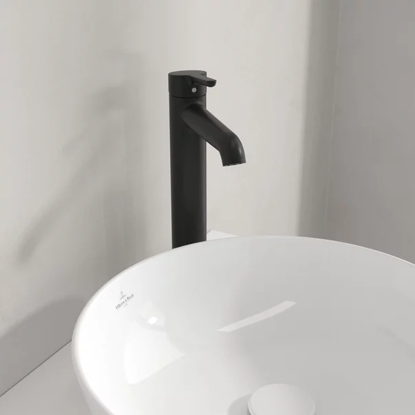 Baterie lavoar inalta Villeroy&Boch Skyla monocomanda negru mat [4]