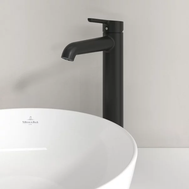 Baterie lavoar inalta Villeroy&Boch Skyla monocomanda negru mat [3]
