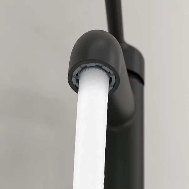 Baterie lavoar inalta Villeroy&Boch Skyla monocomanda negru mat [8]