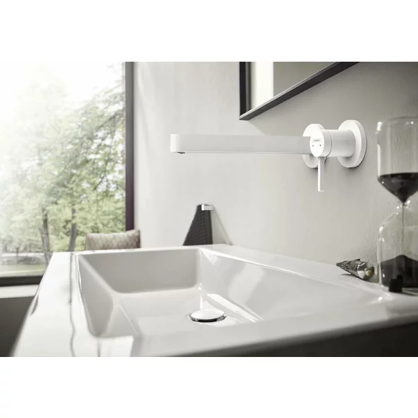 Baterie lavoar incastrata Hansgrohe Finoris crom 22.5 cm [5]