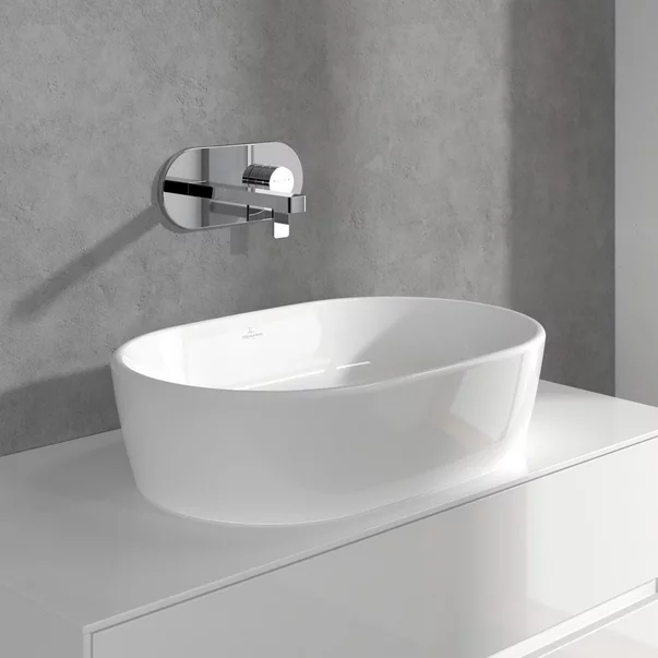 Baterie lavoar incastrata Villeroy&Boch Architectura monocomanda crom lucios fara corp ingropat [4]