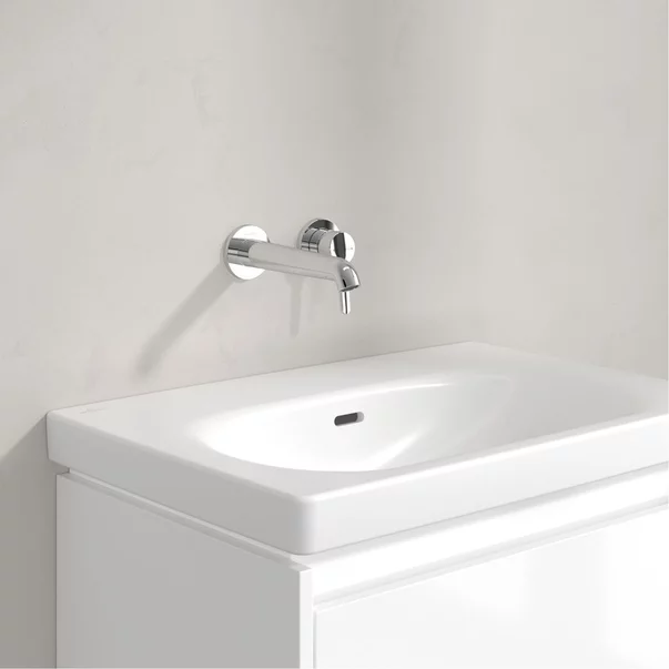 Baterie lavoar incastrata Villeroy&Boch Skyla crom lucios pipa 20 cm fara corp ingropat [7]