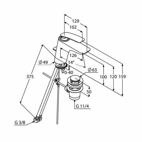 Baterie lavoar Kludi Balance [3]