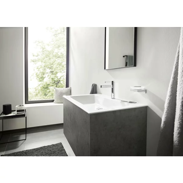 Baterie lavoar monocomanda Hansgrohe Finoris 100 cu ventil Pop-Up crom [6]