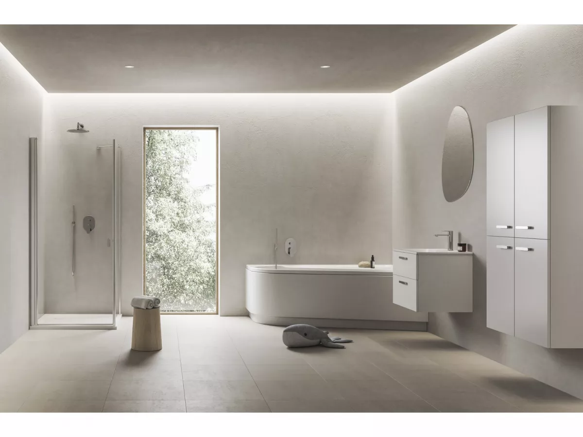 Baterie lavoar Ravak Chrome II, M, 177 mm, crom, X070446 [4]