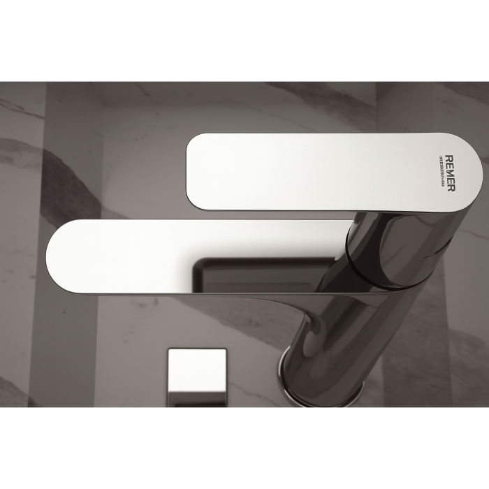 Baterie lavoar Remer Rubinetterie Infinity I11, monocomanda, cartus ceramic, aerator, aspect minimalist, alama sanitara [3]