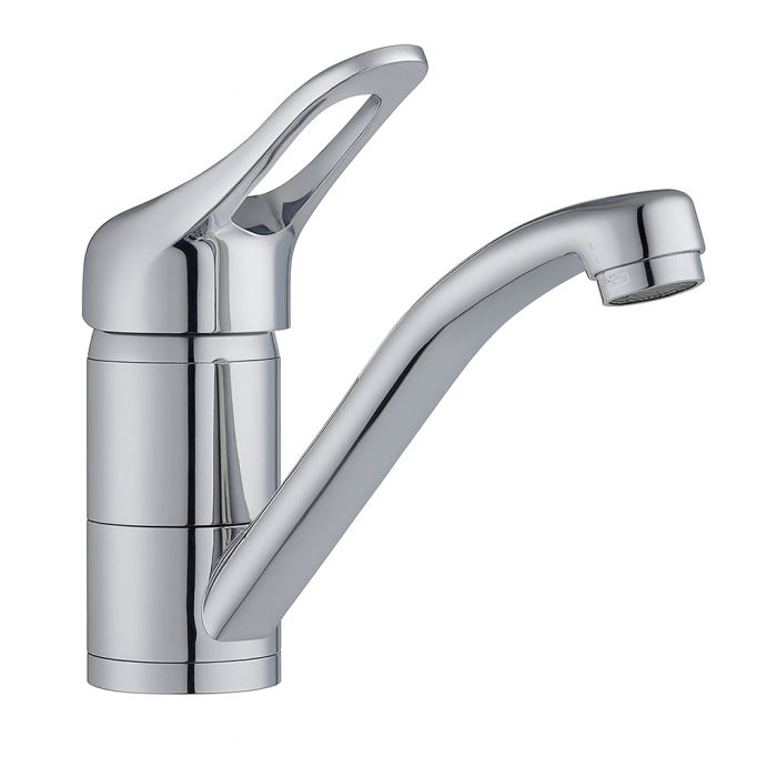 Baterie lavoar Remer Rubinetterie Kiss K11G, monocomanda, finisaj cromat, cartus ceramic, alama sanitara [1]