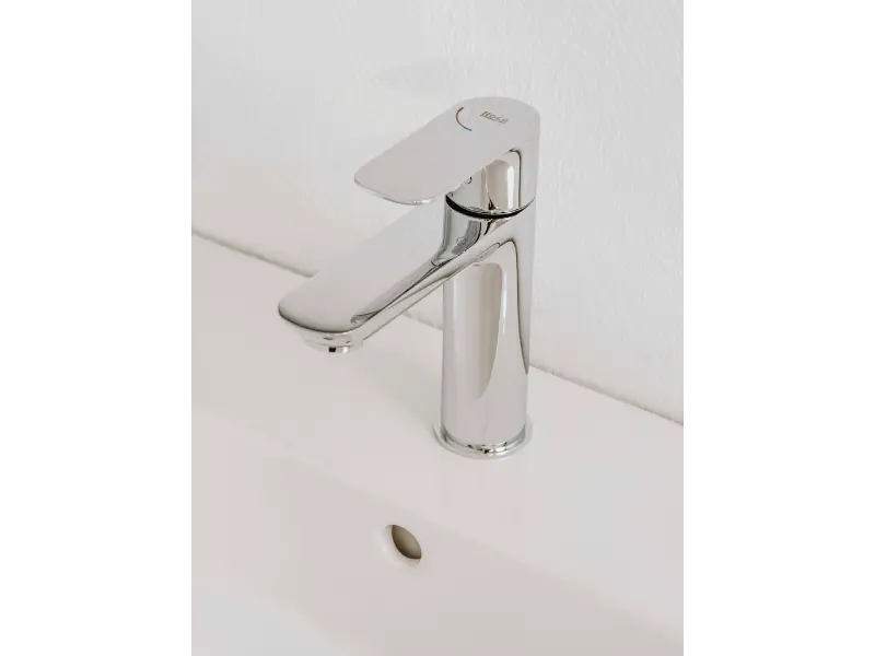 Baterie lavoar Roca A5A326EC00, Cala, tip comanda monocomanda, marime m, tip instalare pe lavoar, crom [7]