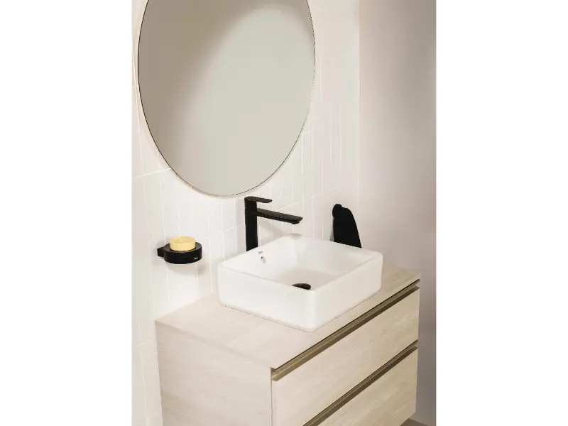 Baterie lavoar Roca A5A346EB00, 28 mm, 5 l/min, 0.5 bar, 35 mm, 292 mm, 220 mm, 385 mm, 1 orificii instalare, Alb [6]