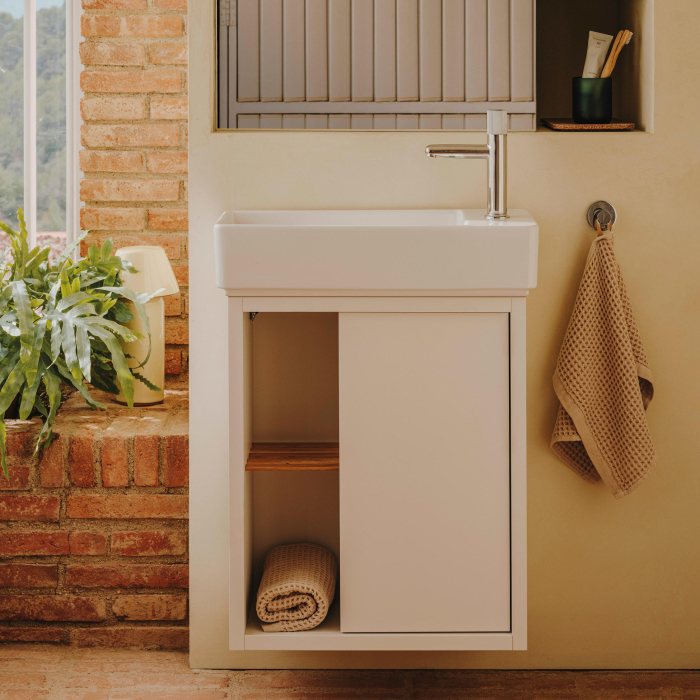 Baterie lavoar Roca A5A3B3FC00, 28 mm, 5 l/min, 0.5 bar, 35 mm, 188 mm, 115 mm, 380 mm, 1 orificii instalare, Crom [3]
