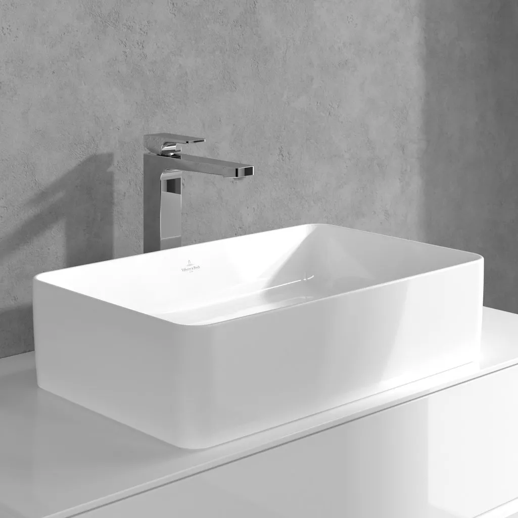 Baterie lavoar Villeroy and Boch Architectura, XL, 306 mm, ventil, crom, TVW12500200061 [5]