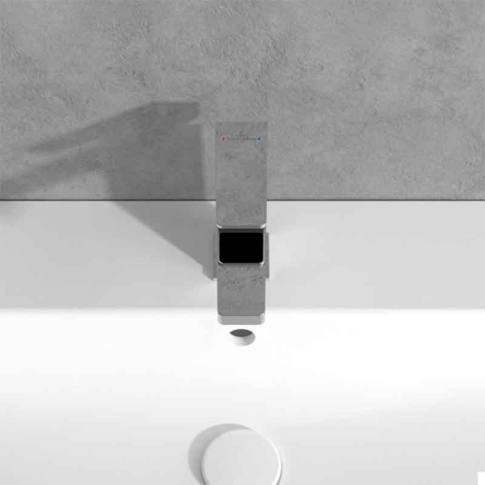 Baterie lavoar Villeroy & Boch, Architectura Square, fără ventil, crom [7]