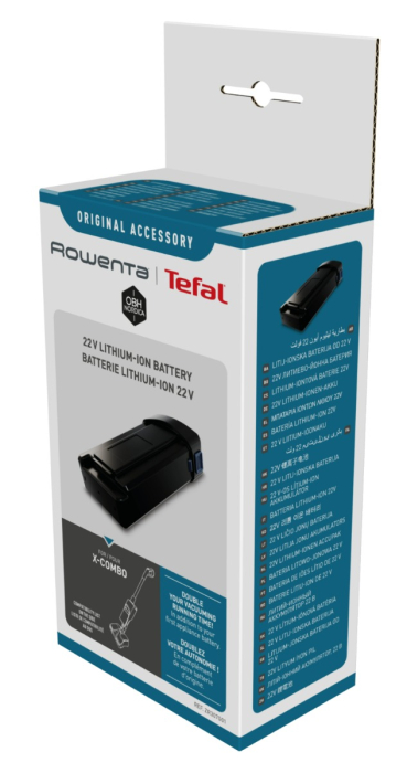 Baterie Rowenta ZR307G01, 22V, Lithium-Ion, autonomie de 60 minute, compatibila cu aspiratorul X-Combo, seriile GZ3038 si GZ3039 [2]