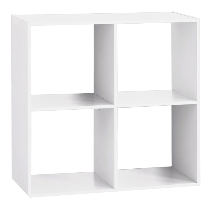 Biblioteca 5Five Mix n&apos;Modul, 4 compartimente, PAL, 68x32x68 cm, alb [1]