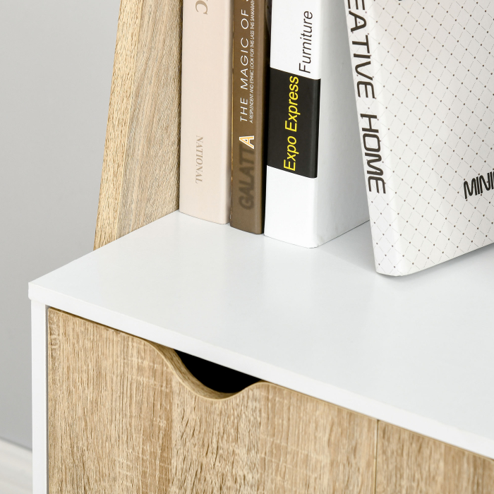  Biblioteca Stil Nordic Rafturi + Dulap [7]