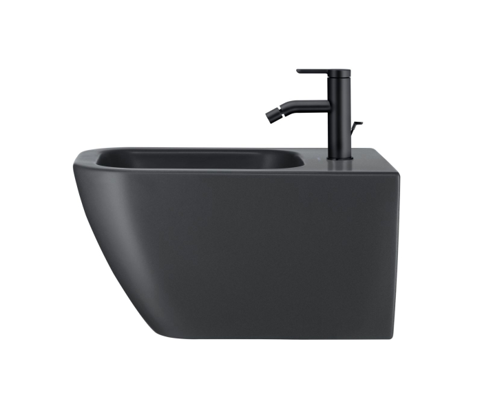 Bideu Duravit Happy D.2, suspendat, mat, antracit, 2258151300 [3]