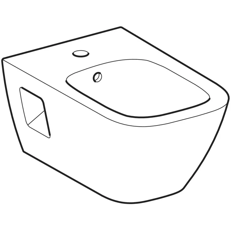 Bideu Geberit Selnova Square, suspendat, alb, 501.547.01.1 [5]