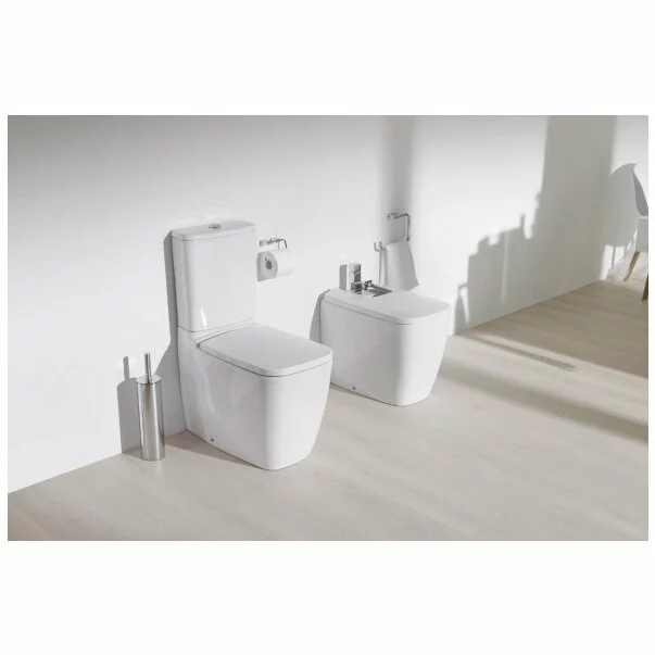 Bideu pe pardoseala BTW Gala Eos alb lucios [3]