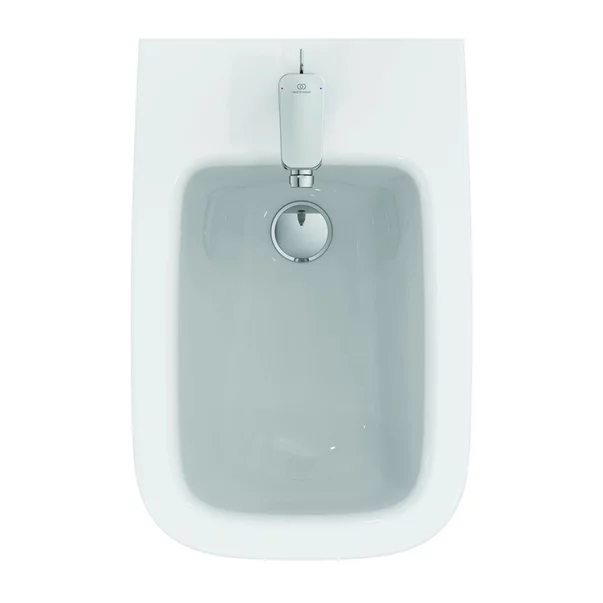 Bideu pe pardoseala Ideal Standard I.life B alb lucios BTW [7]